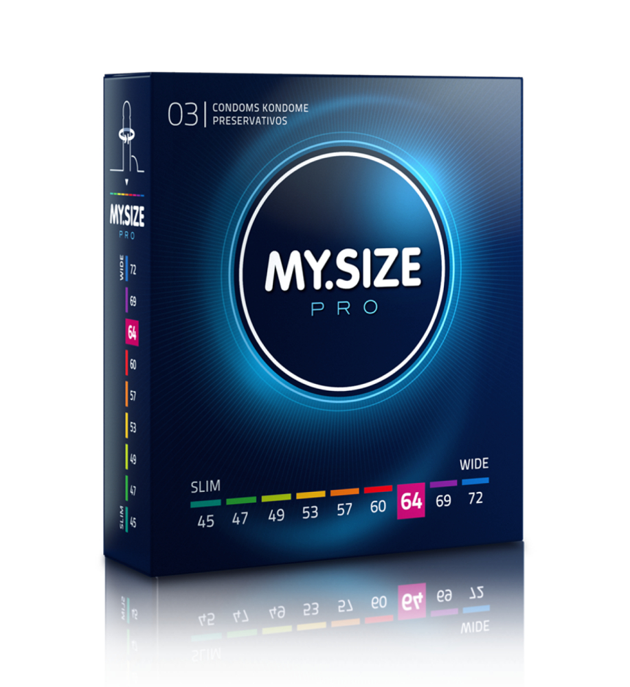 Презервативы MY.SIZE №3 размер 64 4601MS