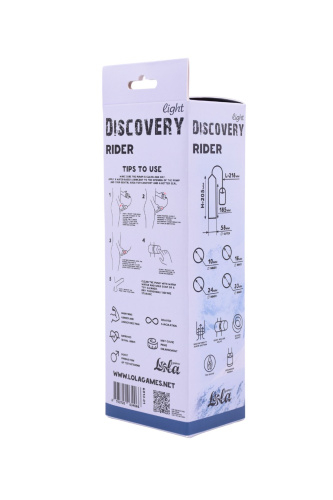 Вакуумная помпа со сменными насадками Discovery Light Rider 6913-01lola