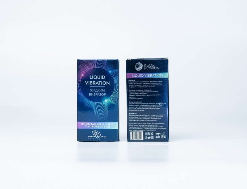 Жидкий Вибратор крем-гель Liquid vibration 15 гр BMN-0101