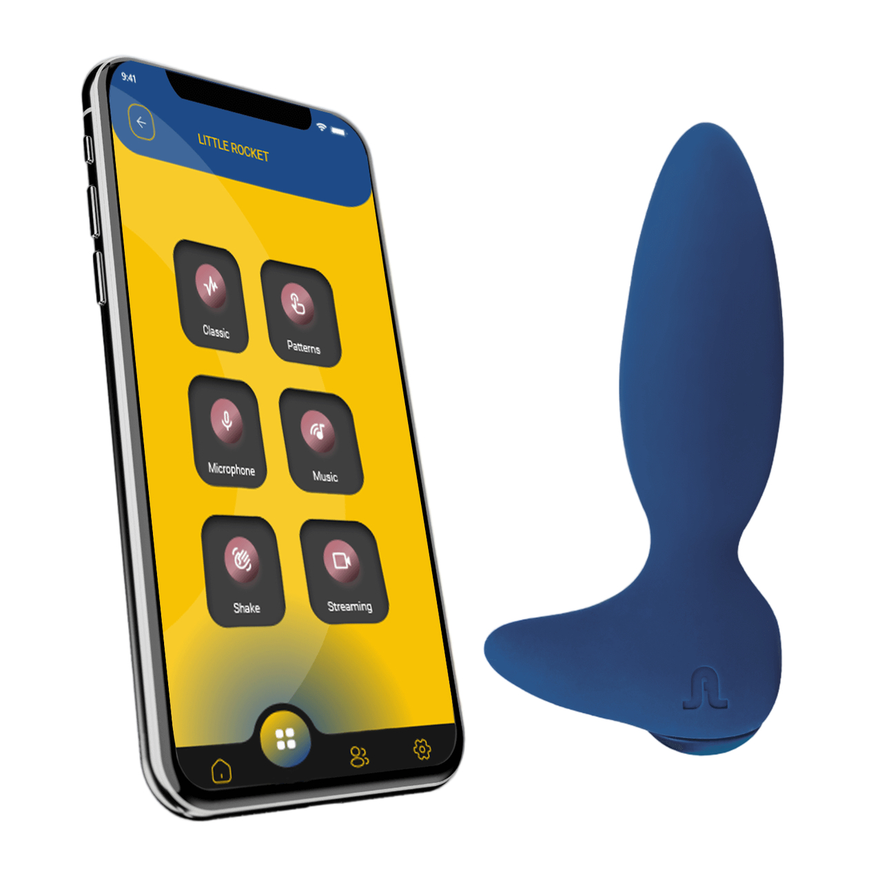 Анальный вибратор Little Rocket II + APP M 20805AL