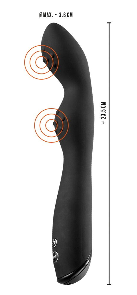 Стимулятор простаты с вибрацией P-Spot Vibrator 597384ON