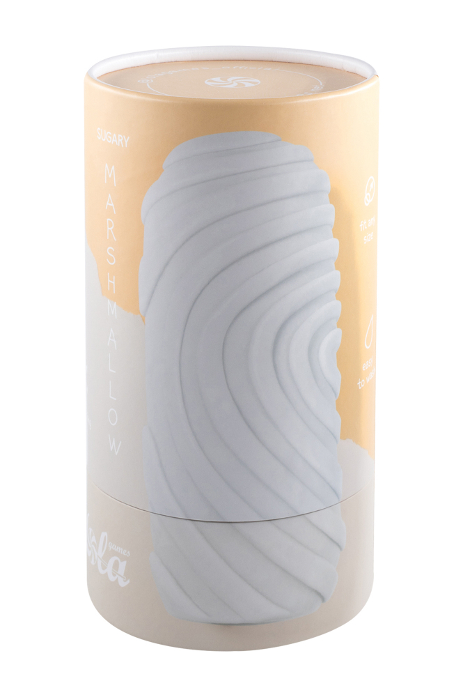 Мастурбатор Marshmallow Maxi Sugary White 8076-01lola