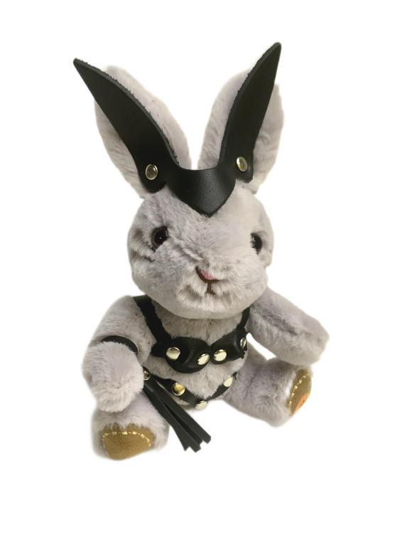 Брелок БДСМ зайчик с плетью 153ars