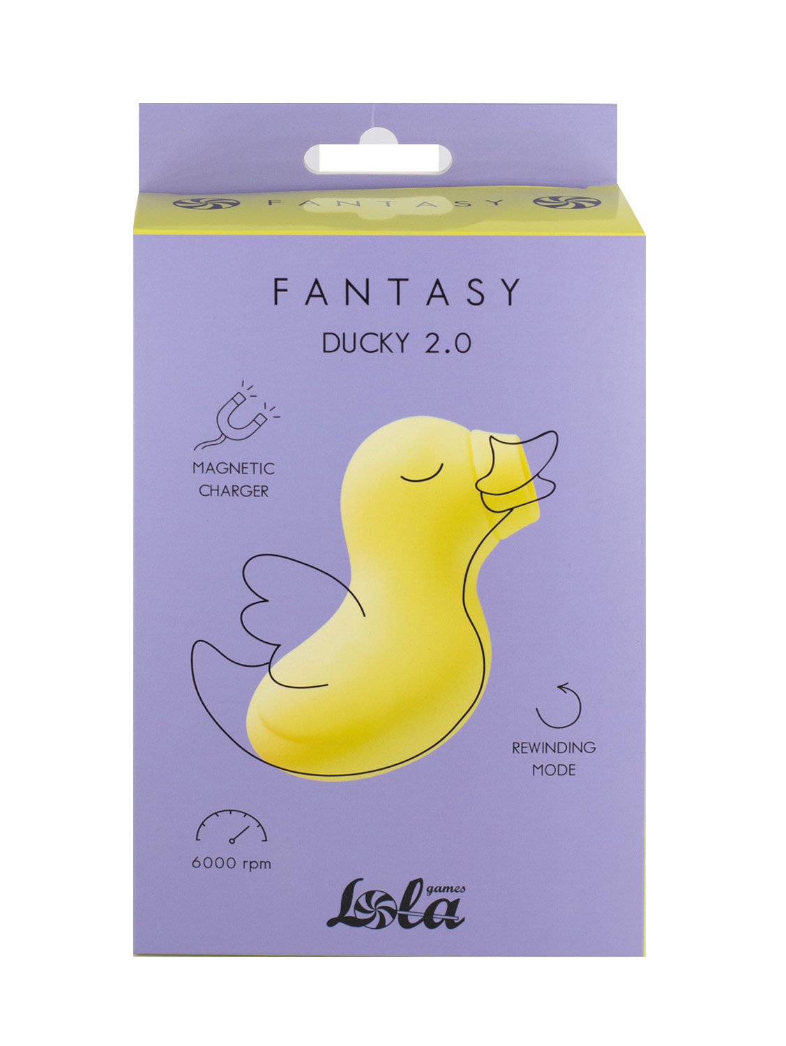 Вакуумный стимулятор Fantasy Ducky 2.0 Yellow 7913-01lola