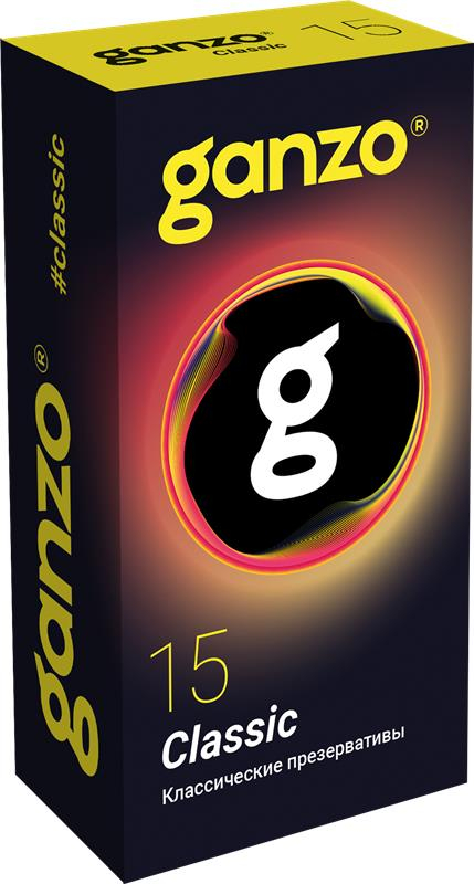 Презервативы Классические Ganzo Classic №15 шт 6600GZ