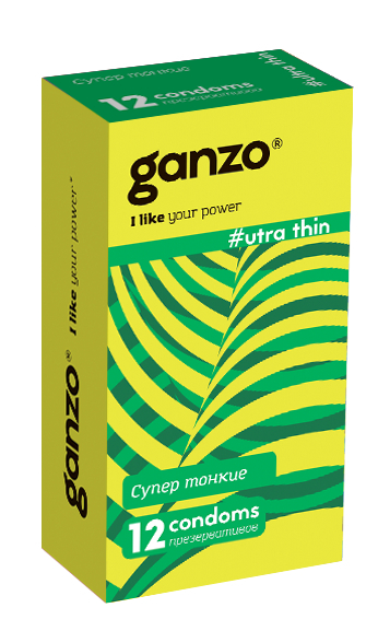 Презервативы GANZO Ultra Thin No12 1025GZ