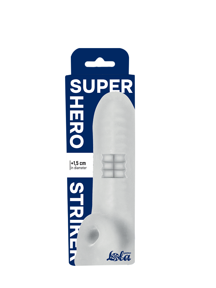 Фаллоудлинитель Super Hero Striker Whiter 7017-02lola