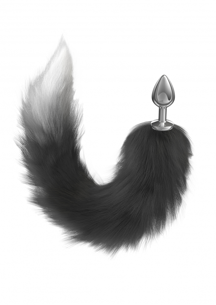 Анальная Пробка с Хвостом Diamond Galaxy Black 4019-01lola