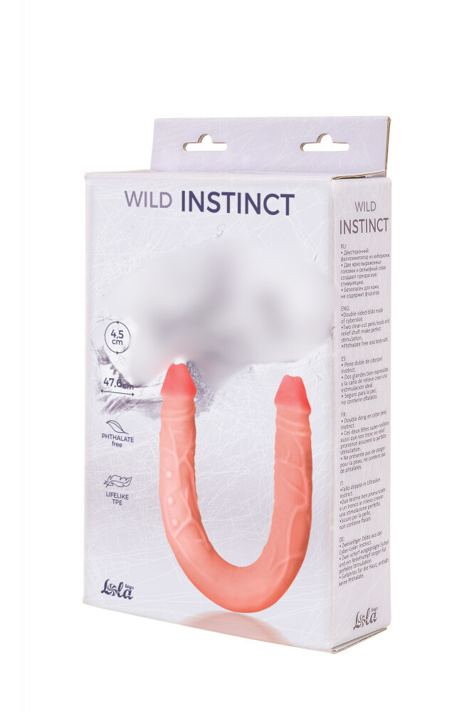 Двусторонний фаллоимитатор Wild Instinct 5570-04Lola