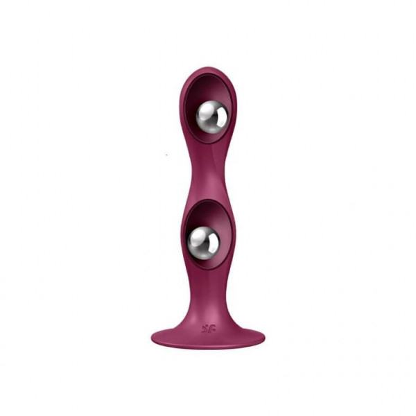 Анальная Пробка Satisfyer Double Ball-R red 048680SA