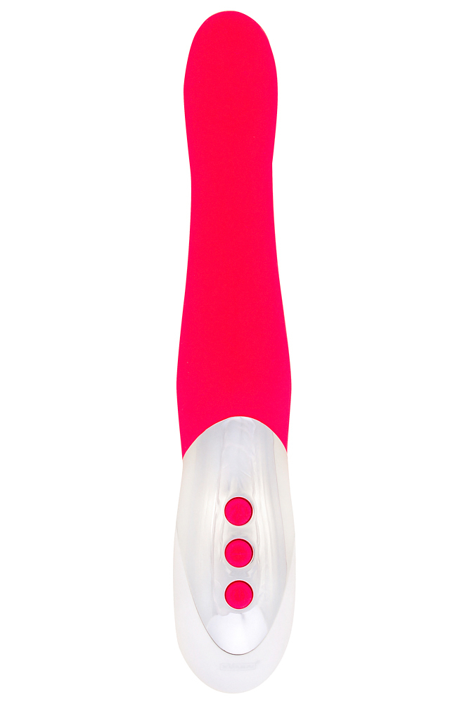 Мощный пульсирующий массажер M&M розовый 8109MB