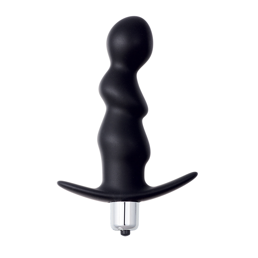 Анальная пробка с вибрацией Spiral Anal Plug Black (Батарейки ААА) 5008-03lola