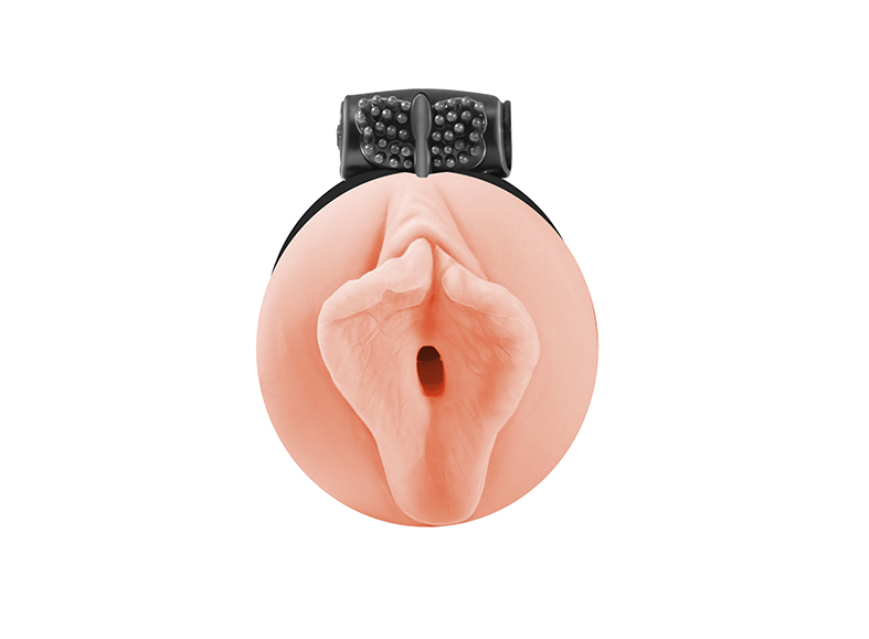 Мастурбатор с вибро-кольцом Satisfaction Magazine Airhostess  2102-08lola