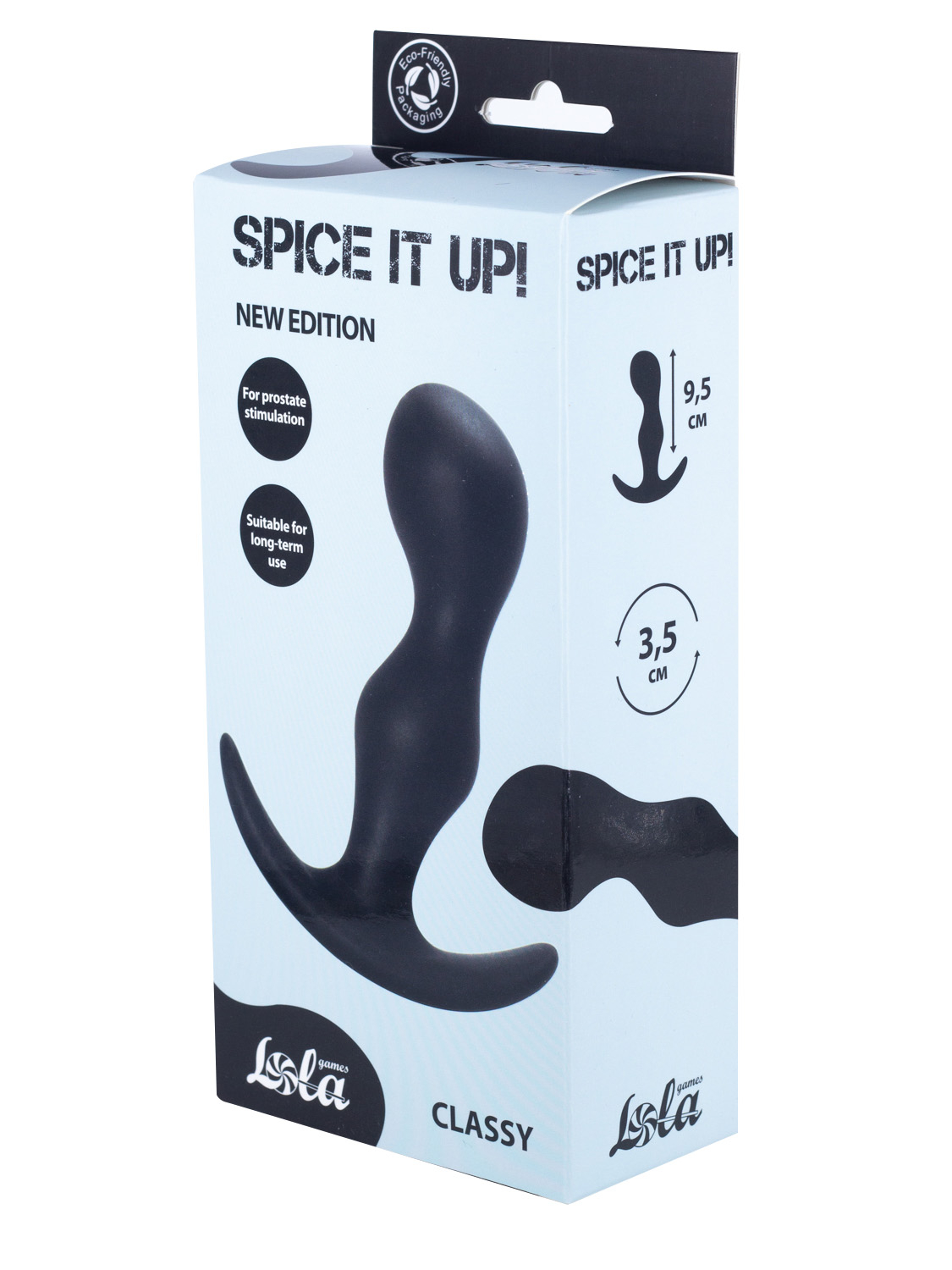 Анальная пробка Spice it up Classy Black 8013-01lola