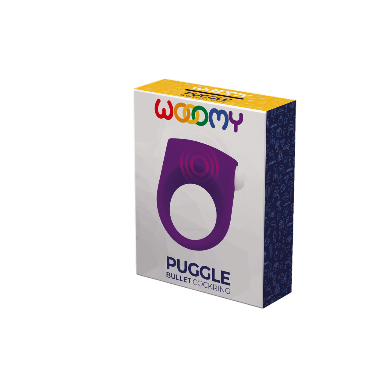 Эрекционное кольцо Puggle Vibrating Ring with Bullet Purple 33673AL