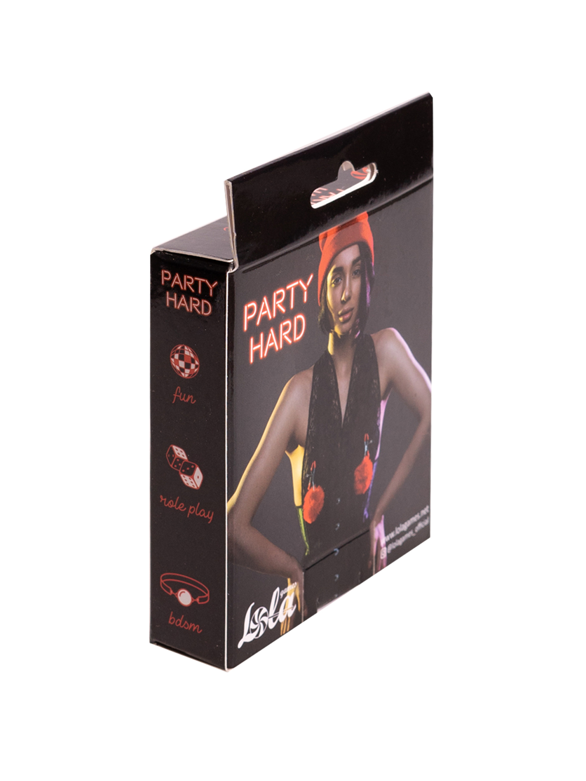 Зажимы на Cоски Party Hard Angelic Red 1140-03lola