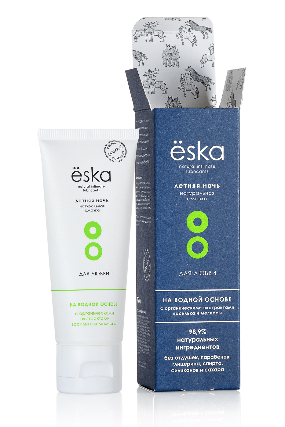 Лубрикант на Водной  Основе "Летняя ночь" 75 мл. 00052es