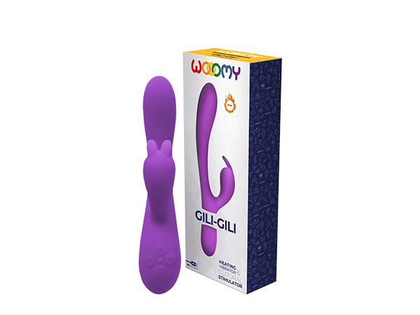 Вибратор Gili-Gili Vibrator with Heat Purple 11343AL