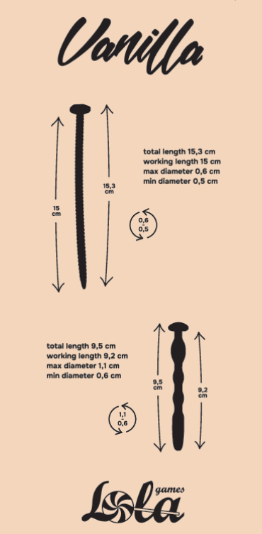 Набор уретральных массажеров Vanilla Bolt 1176-01lola