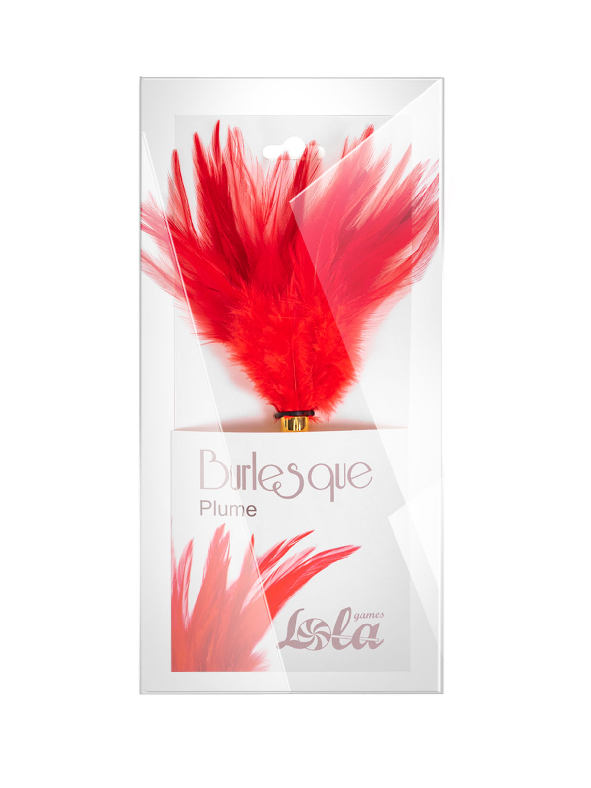 Тиклер Burlesque Plume Red 1082-01lola