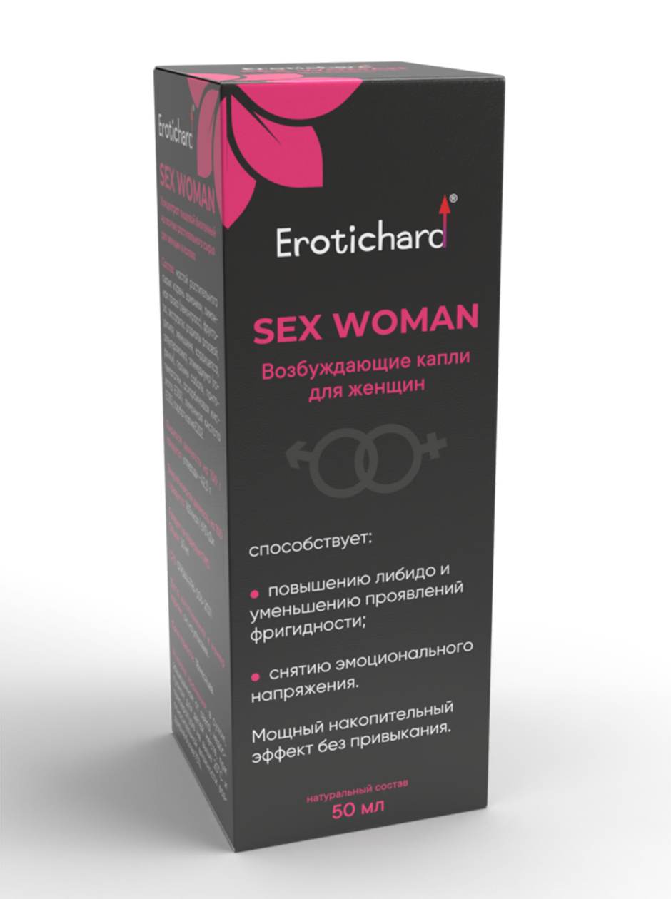 Капли Erotichard sex woman для женщин 5225Eh