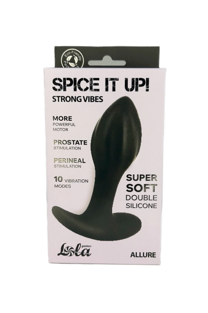 Перезаряжаемая анальная пробка Spice it Up Allure 8019-01lola
