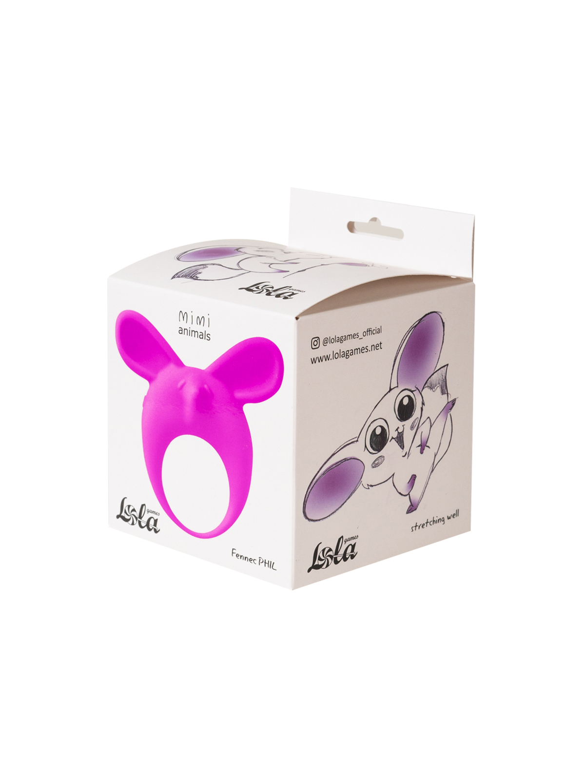 Π‘ΡΠΈΠΌΡΠ»ΡΡΠΎΡ ΠΊΠ»ΠΈΡΠΎΡΠ° Mimi Animals Fennec Phil Purple 7000-14lola