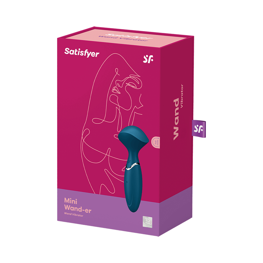 Вибромассажер Satisfyer Mini Wand-er blue 044231SA