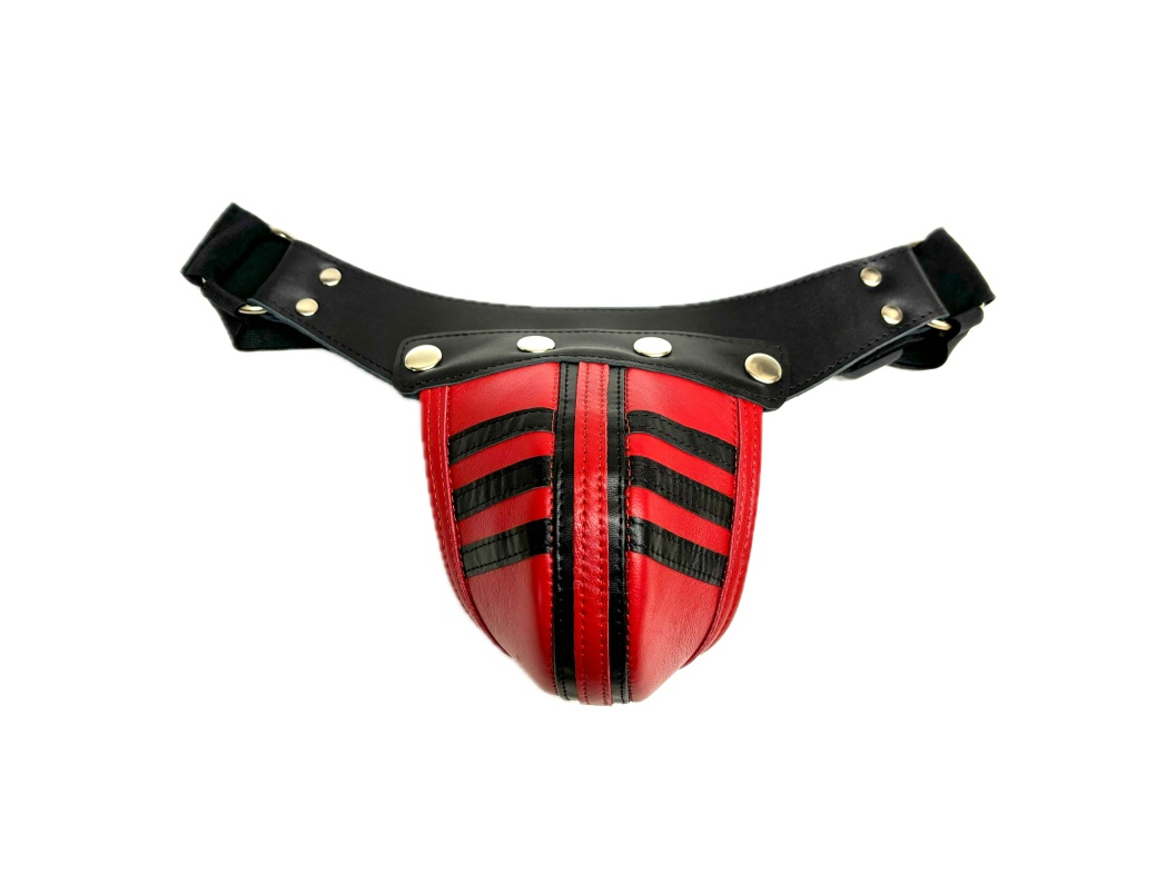 Трусы мужские Boys Arsenal Red 3 Stripes кожаные 52024ars