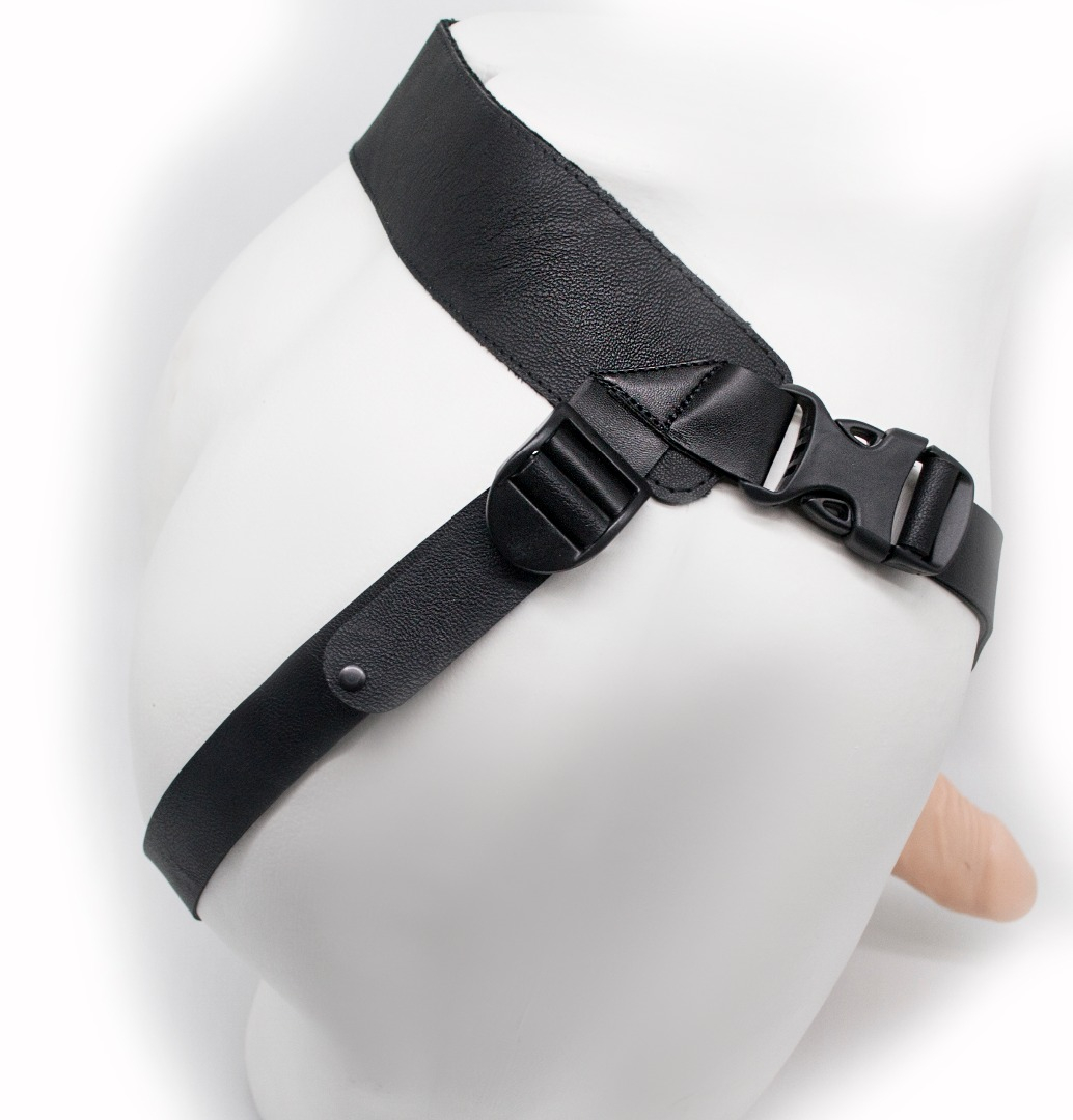 Фаллоимитатор поясной пустотелый с бандажом 7403/3ru