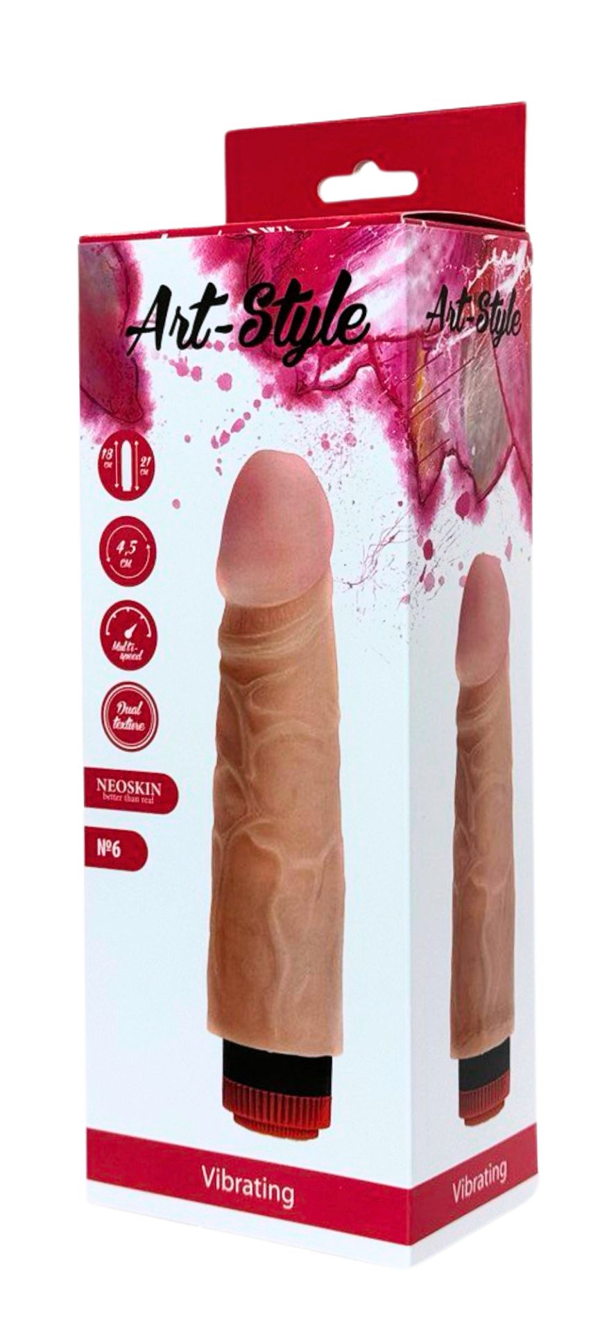 Вибратор ART-Style №6 001107ru