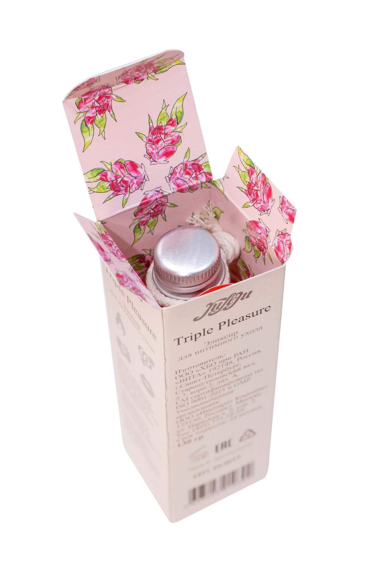 Эликсир для интимного ухода "Triple Pleasure"Тропический коктейль 65 гр 10258JULEJU