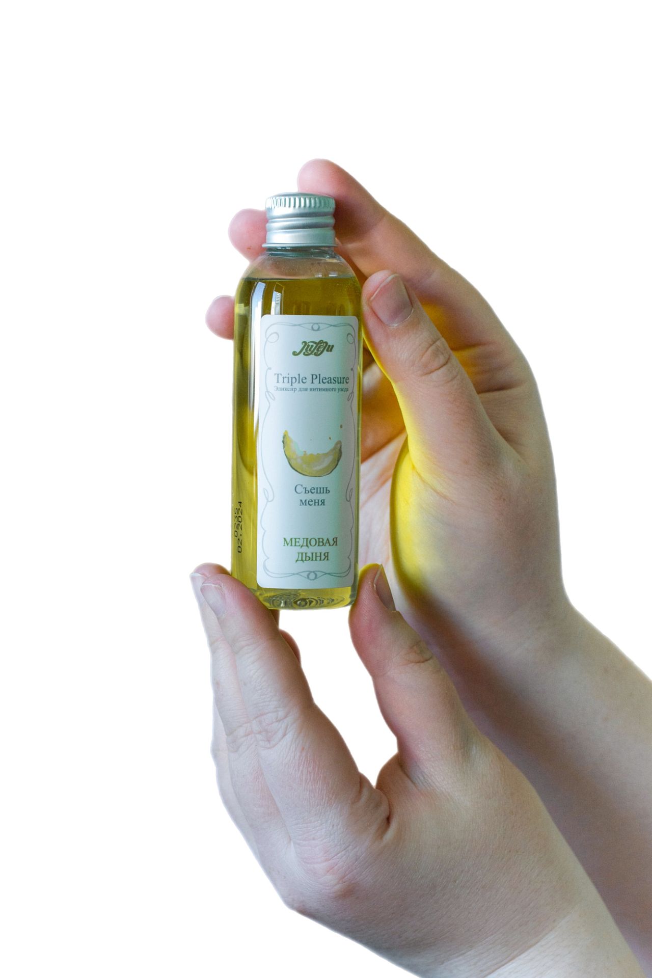 Эликсир для интимного ухода  "Triple Pleasure" Медовая дыня 130  гр 10272JULEJU