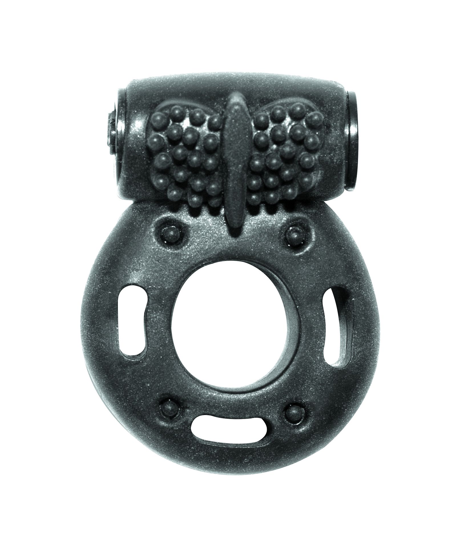 Эрекционное кольцо с вибрацией Rings Axle-pin black 0114-82Lola