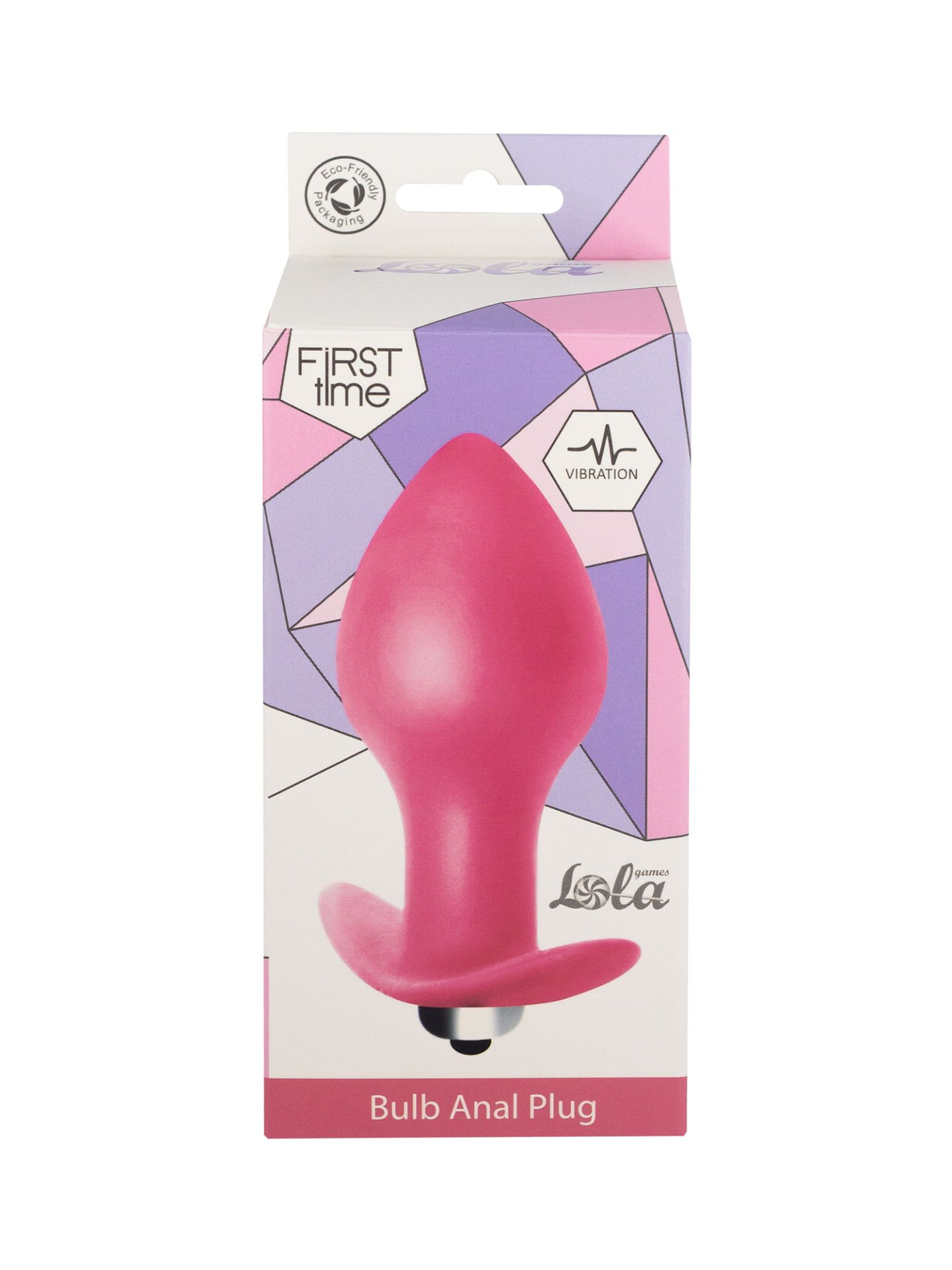 Анальная пробка с вибрацией Bulb Anal Plug Pink (Батарейки ААА) 5006-01lola
