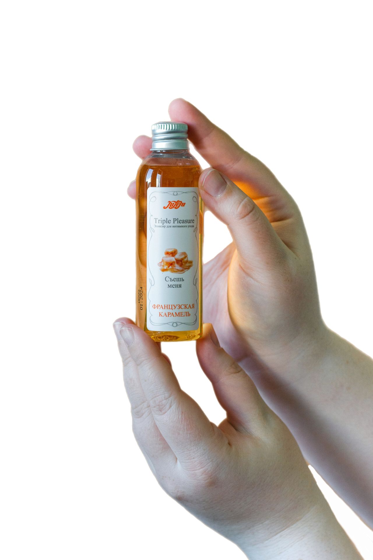 Эликсир для интимного ухода "Triple Pleasure" Французская карамель 130 гр 10319JULEJU