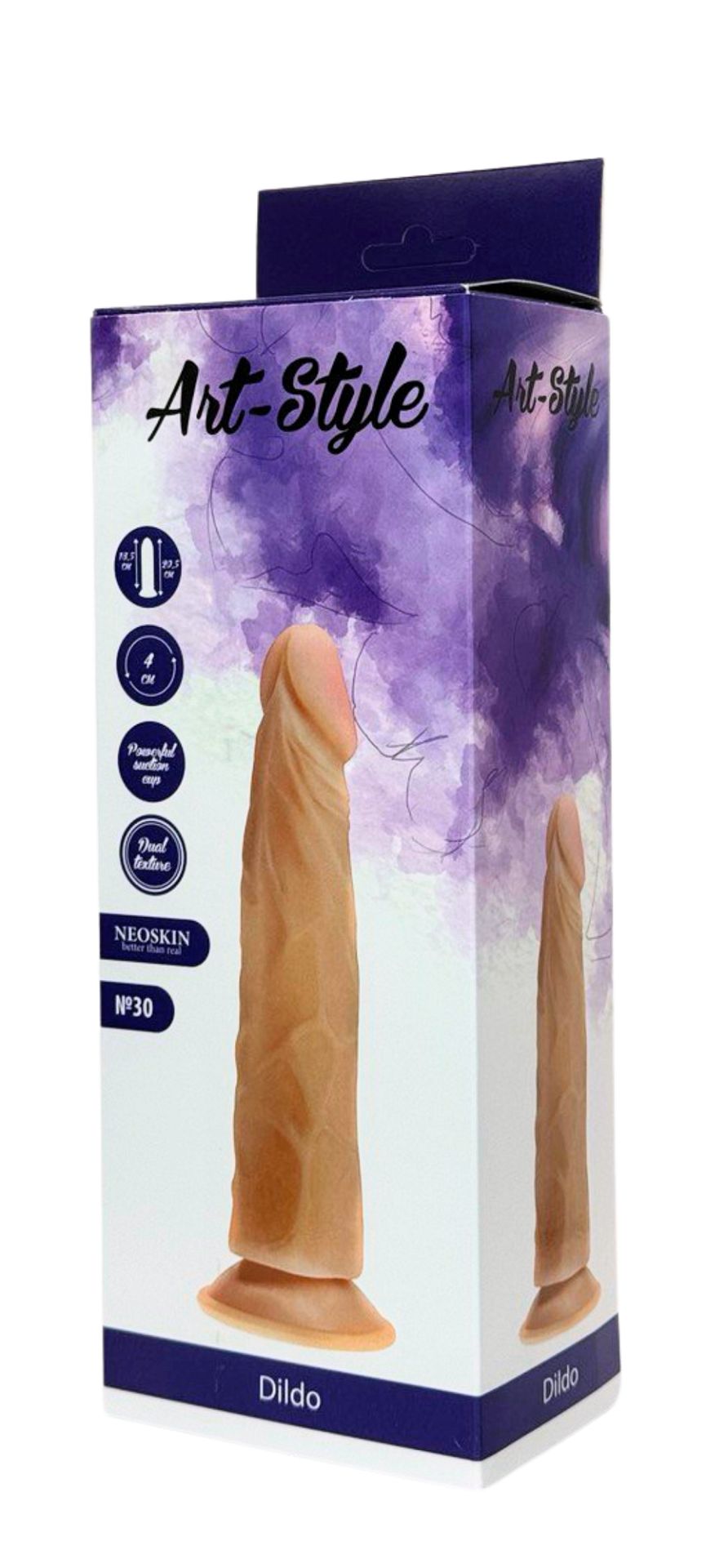 Фаллоимитатор на присоске ART-Style №30 018407ru