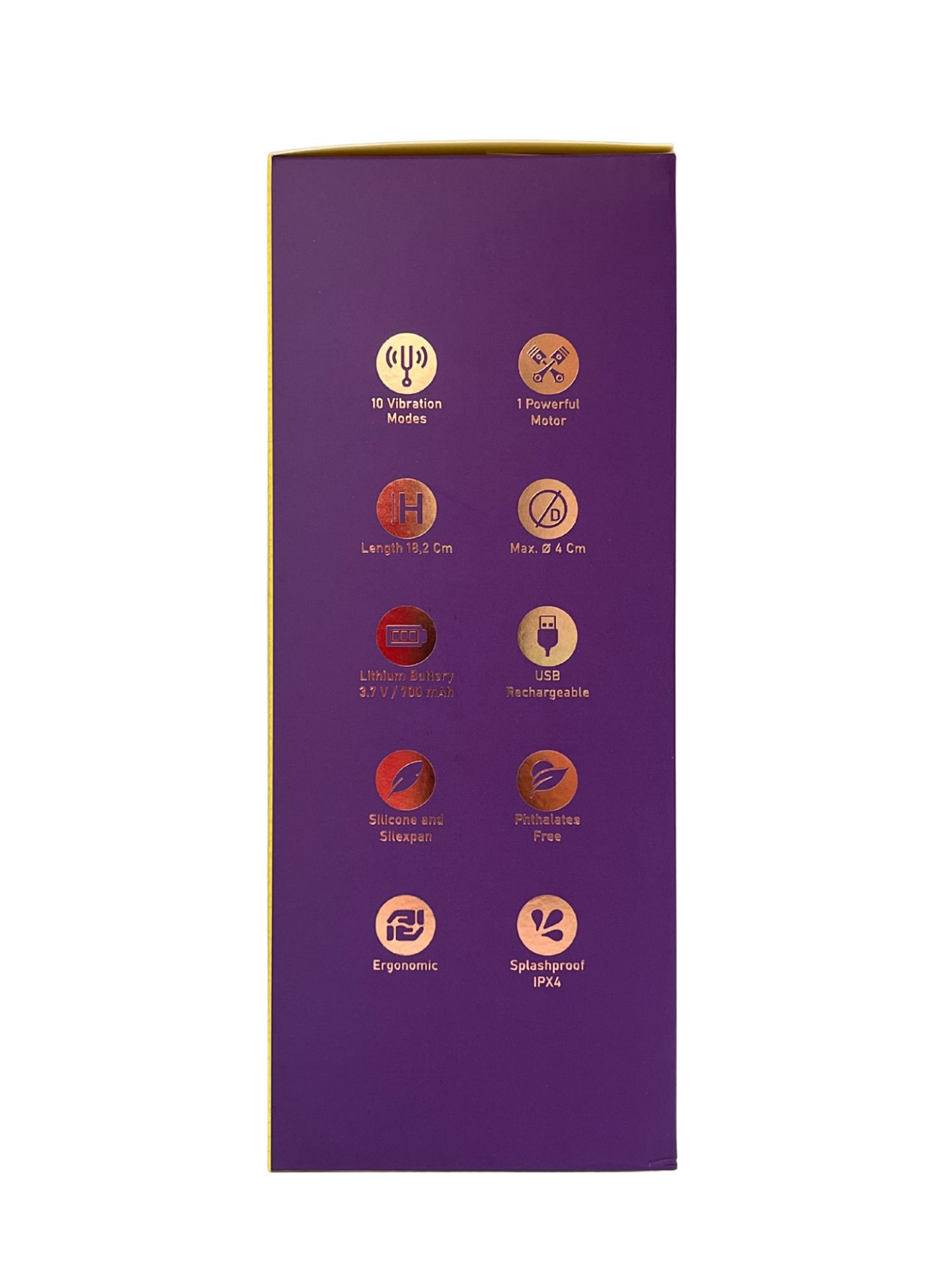 Вибратор Hitsens 3 ( 7" ) S03M Purple Motor 24523AL