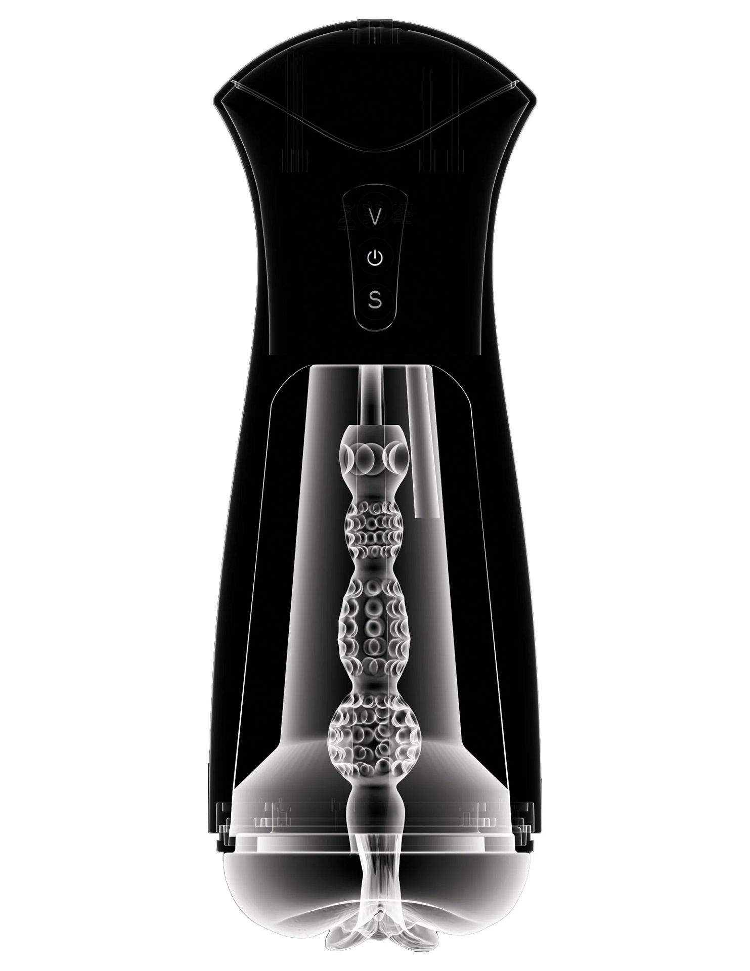 Мастурбатор с вибрацией PDX Elite Fuck-Gasm - Light Pipedream RD55121PD