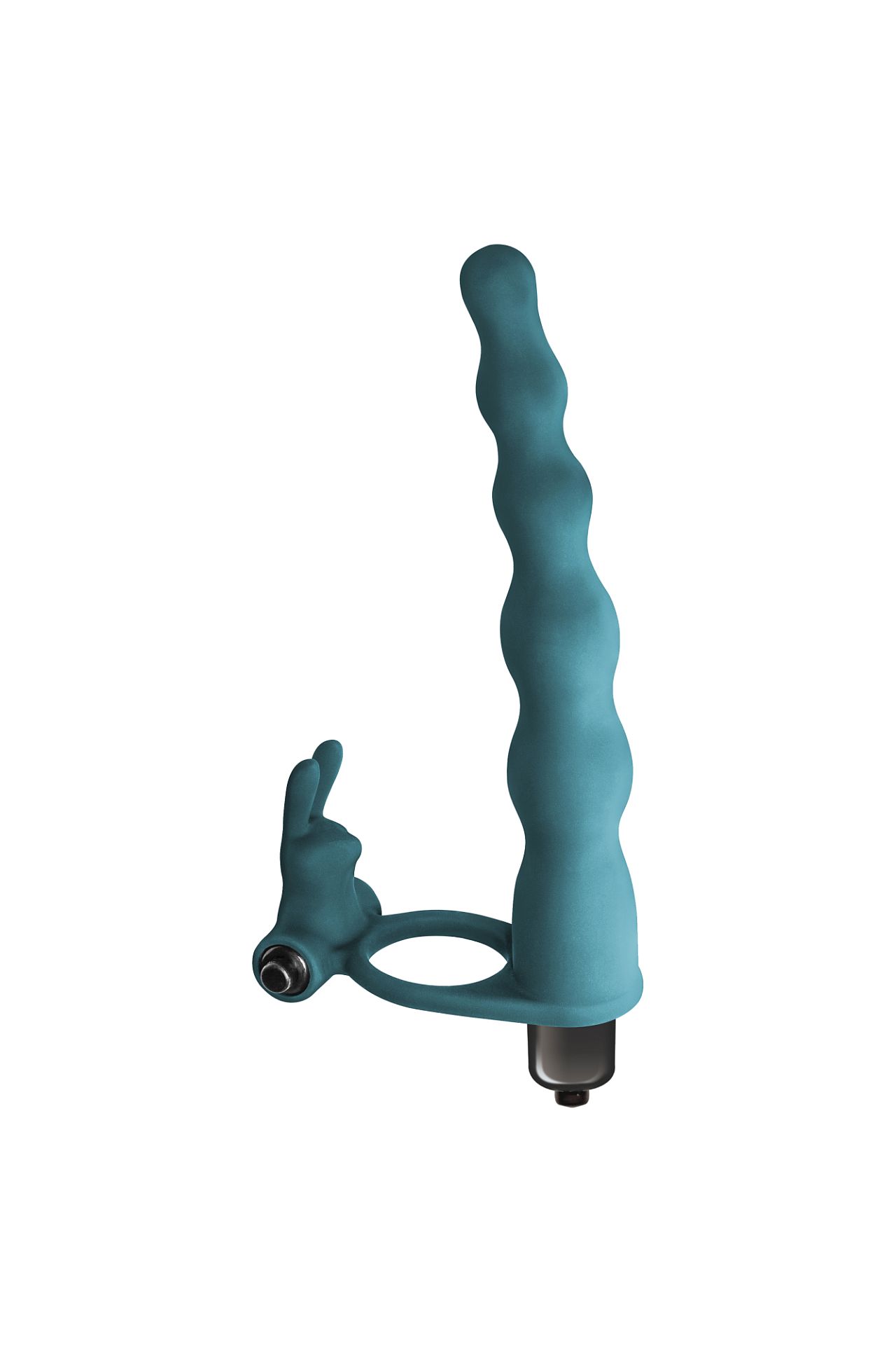 Вибронасадка для двойного проникновения Pure Passion Bunny Green 1202-03lola