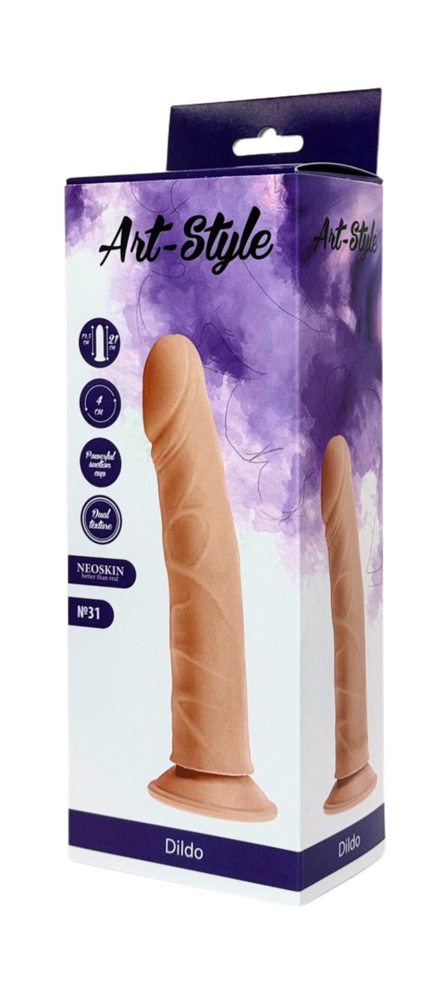 Фаллоимитатор на присоске ART-Style №31 018507ru