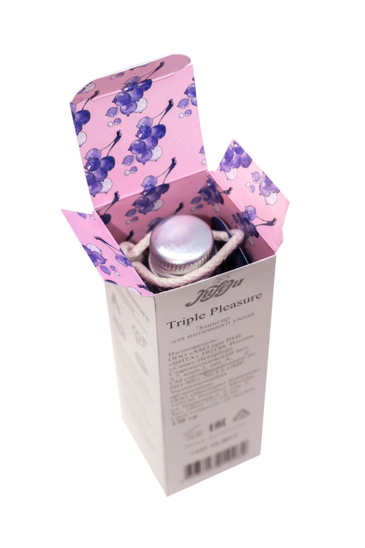 Эликсир для интимного ухода "Triple Pleasure" Спелая смородина 130  гр 10289JULEJU