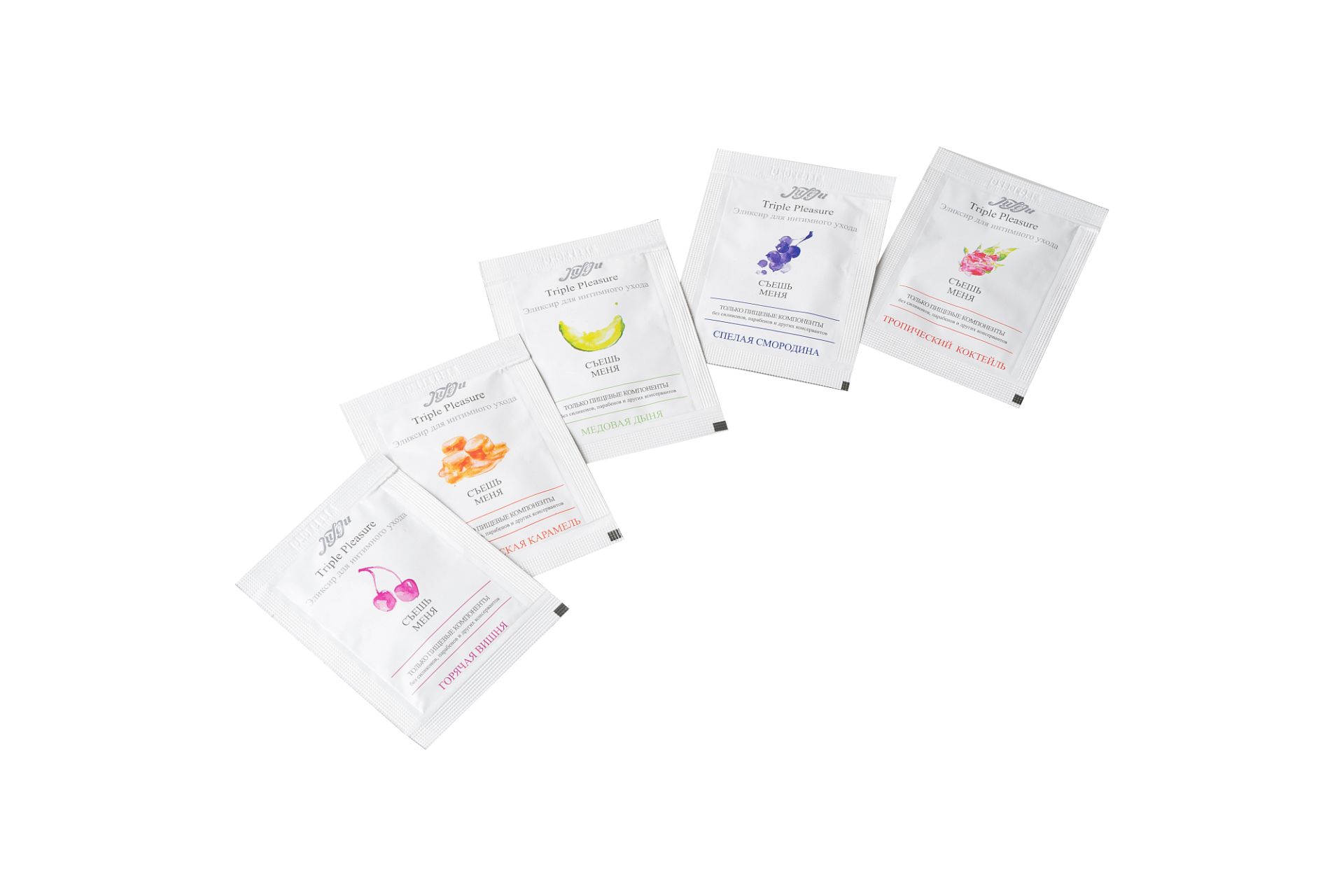 Эликсир для Интимного Ухода "Triple Pleasure"Тропический Коктейль Саше 3мл. 23398JULEJU