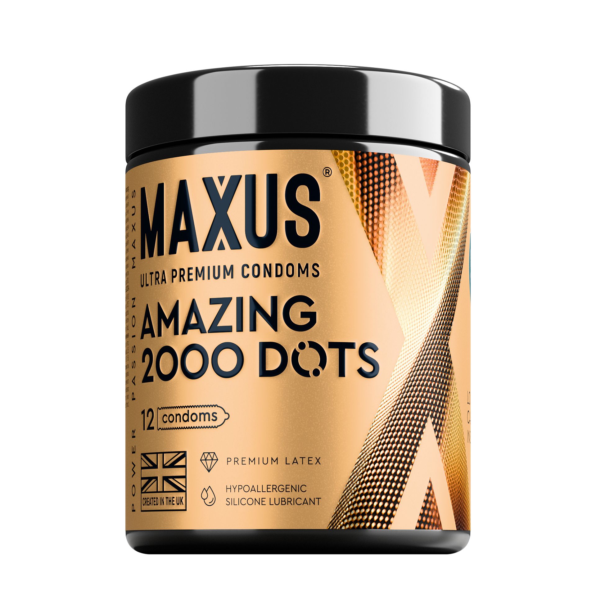 Презервативы MAXUS Amazing точечные №12 7362mx