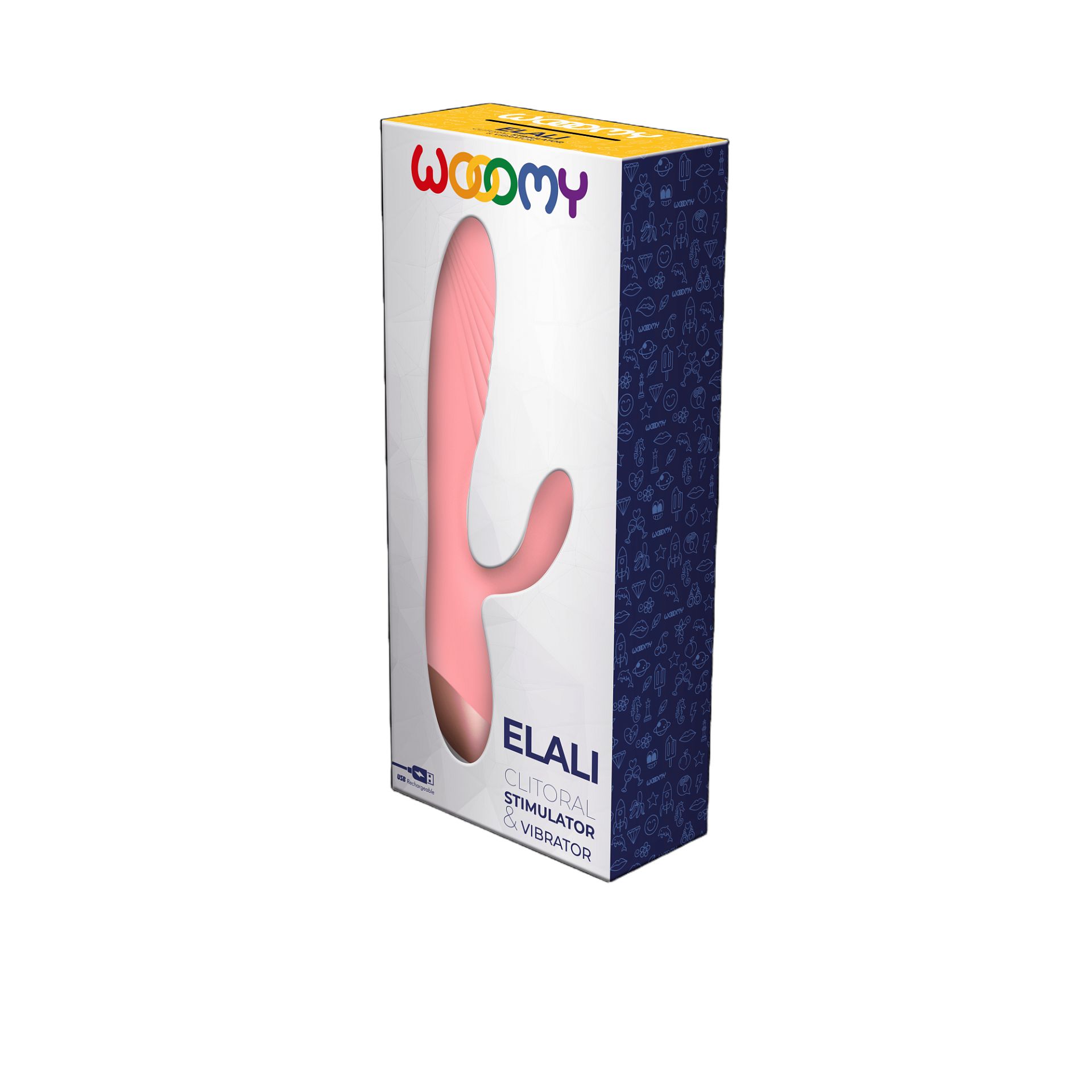 Вибратор Elali Rabbit Light Pink Vibrator 11331AL