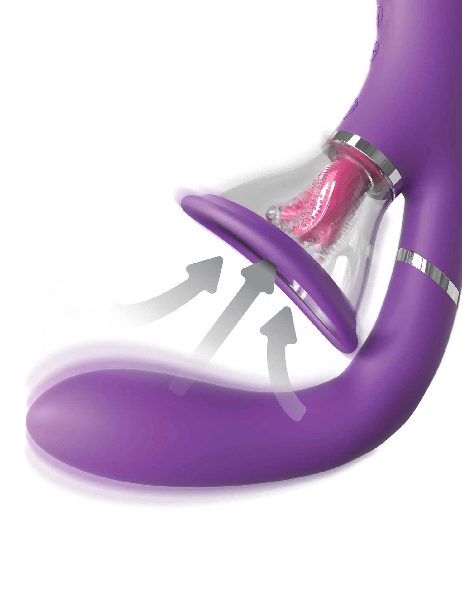 Вибратор Fantasy For Her Her Ultimate Pleasure Pro - Purple Pipedream 496712PD