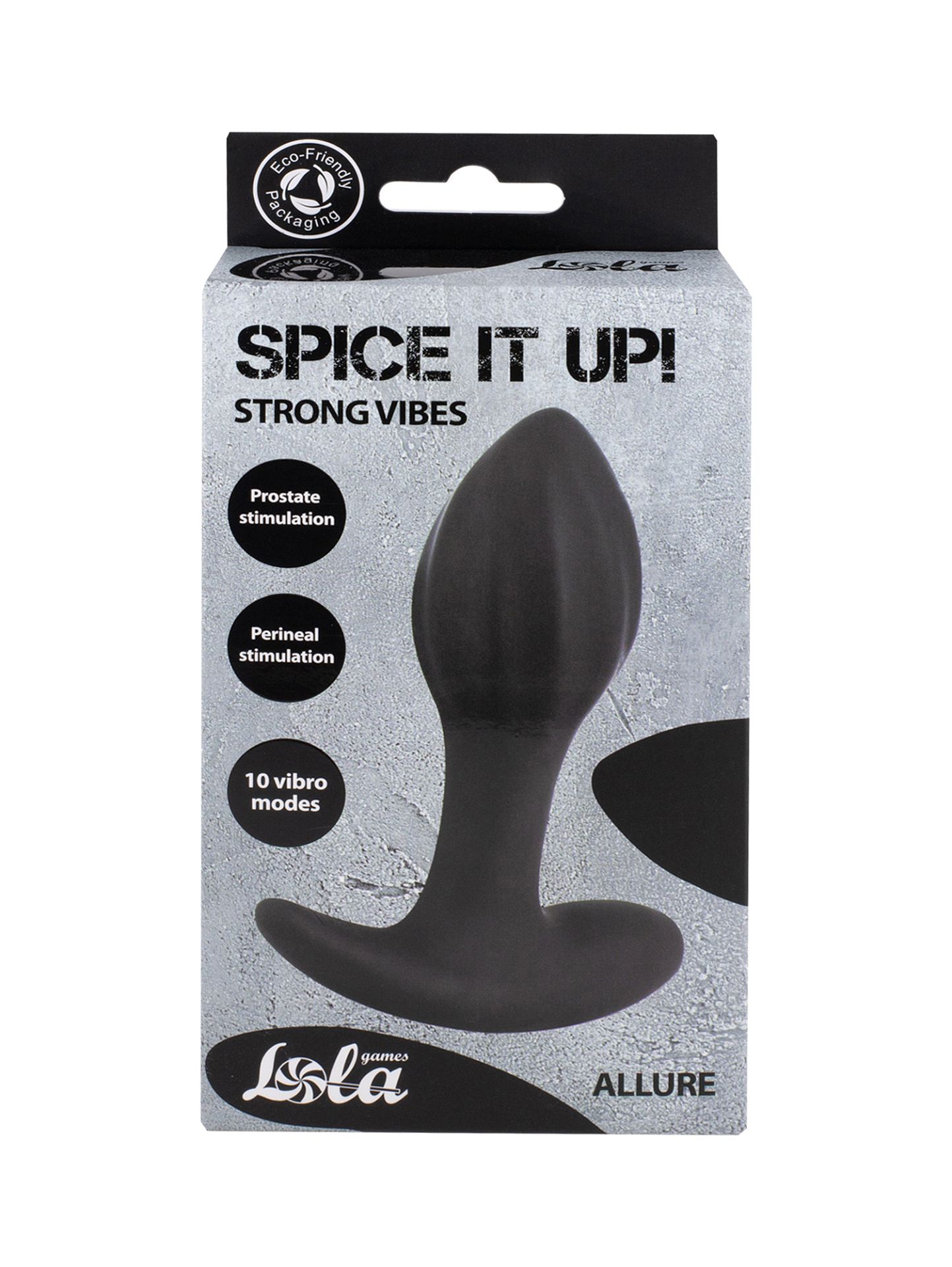 Перезаряжаемая анальная пробка Spice it Up Allure 8019-01lola